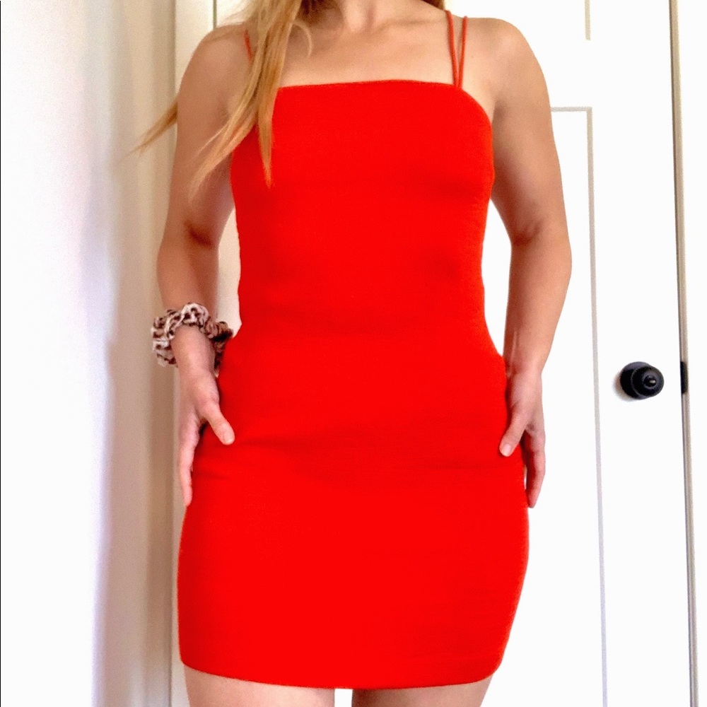 H&M Bodycon Red Dress